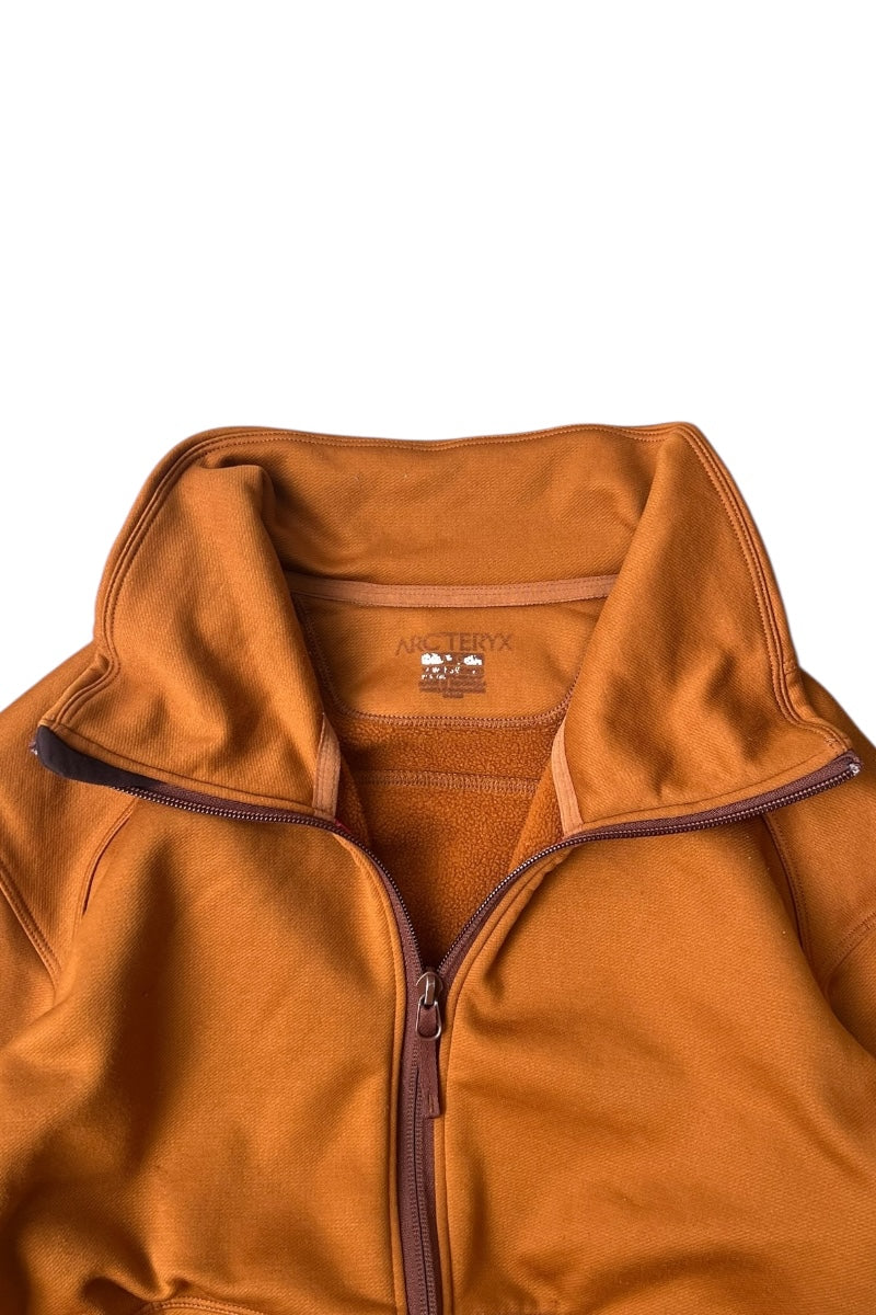 ZIP JACKET / BROWN [SIZE: L USED]