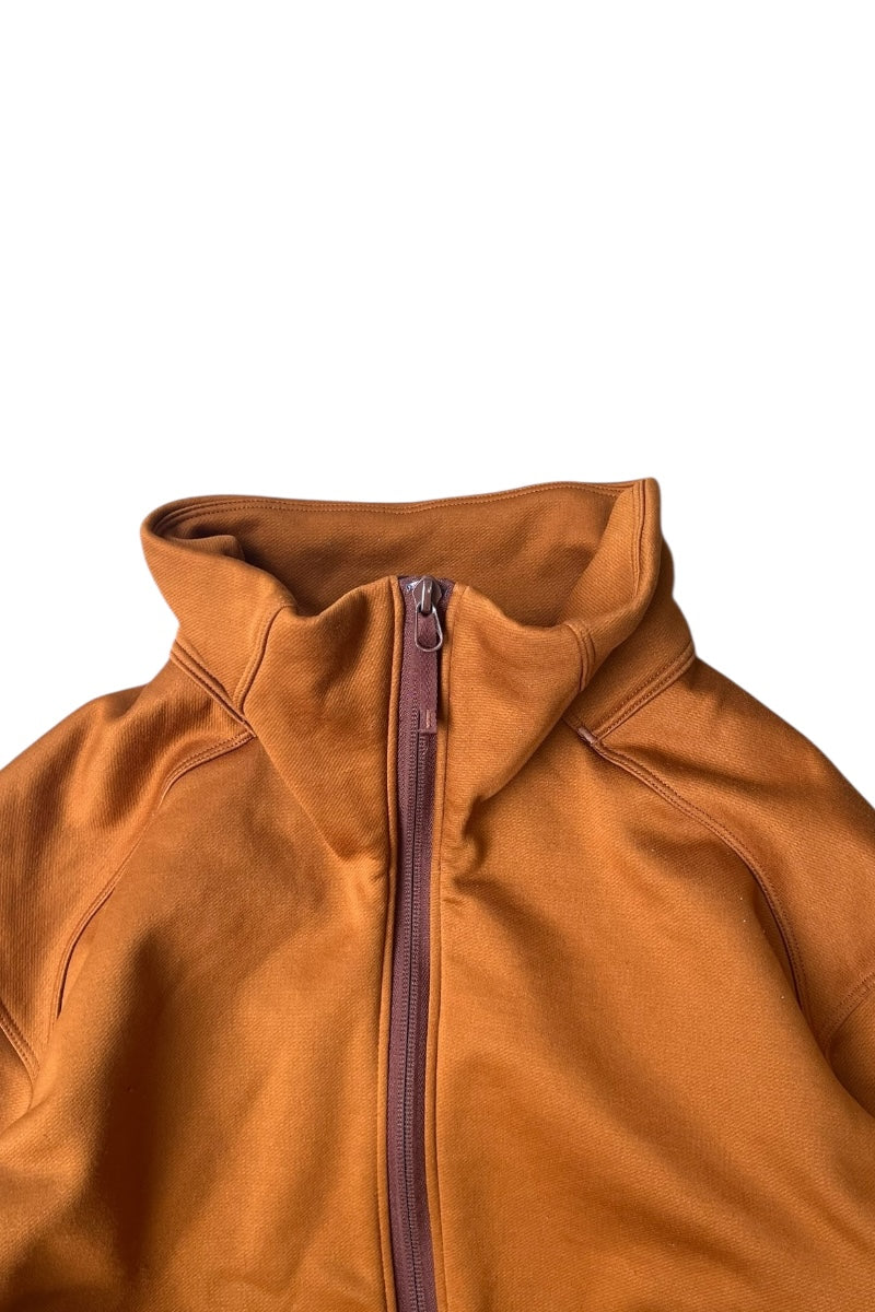 ZIP JACKET / BROWN [SIZE: L USED]