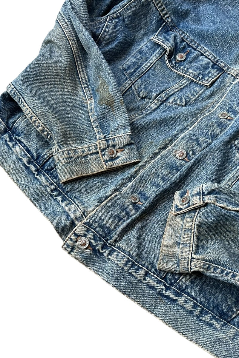 92'S SILVER TAB DENIM JACKET / INDIGO [SIZE: L USED]
