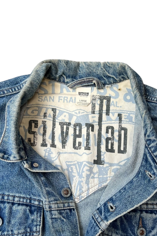 92'S SILVER TAB DENIM JACKET / INDIGO [SIZE: L USED]