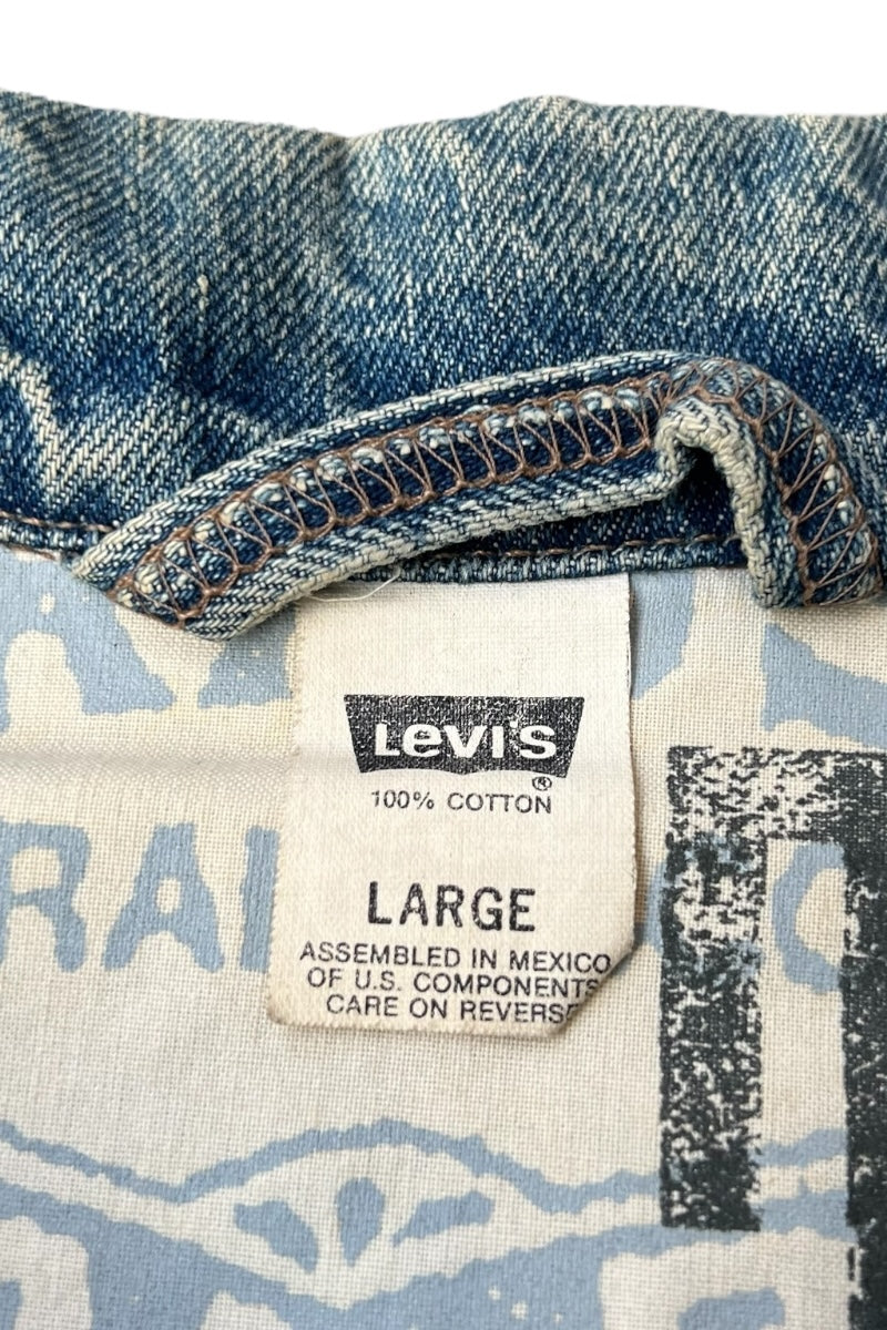 92'S SILVER TAB DENIM JACKET / INDIGO [SIZE: L USED]