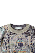 画像をギャラリービューアに読み込む, MADE IN ITALY PATTERN KNIT SWEATER / MULTI [SIZE: M USED]
