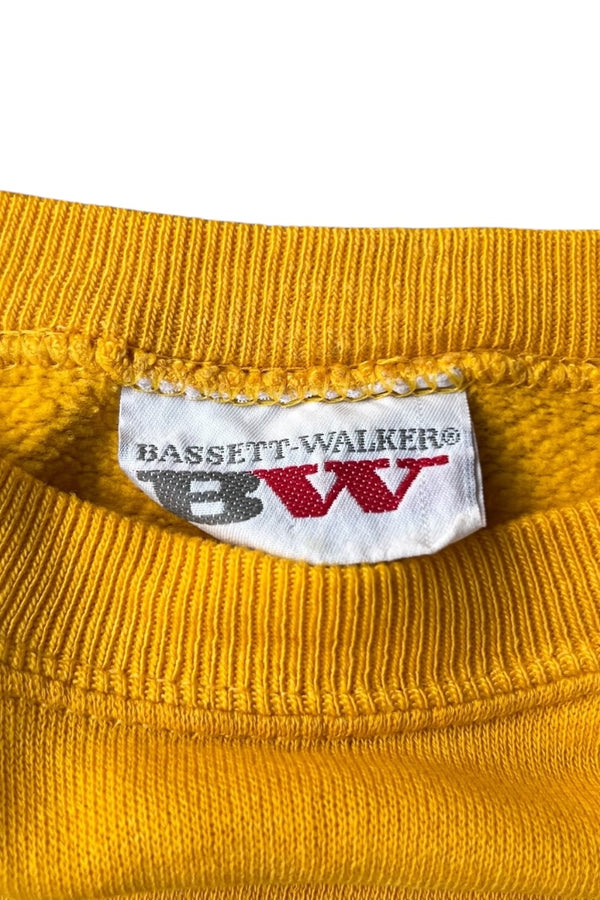 MADE IN USA 80'S PANTHERS SWEATSHIRT / YELLOW [SIZE: M USED]