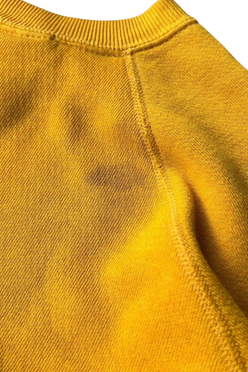 MADE IN USA 80'S PANTHERS SWEATSHIRT / YELLOW [SIZE: M USED]