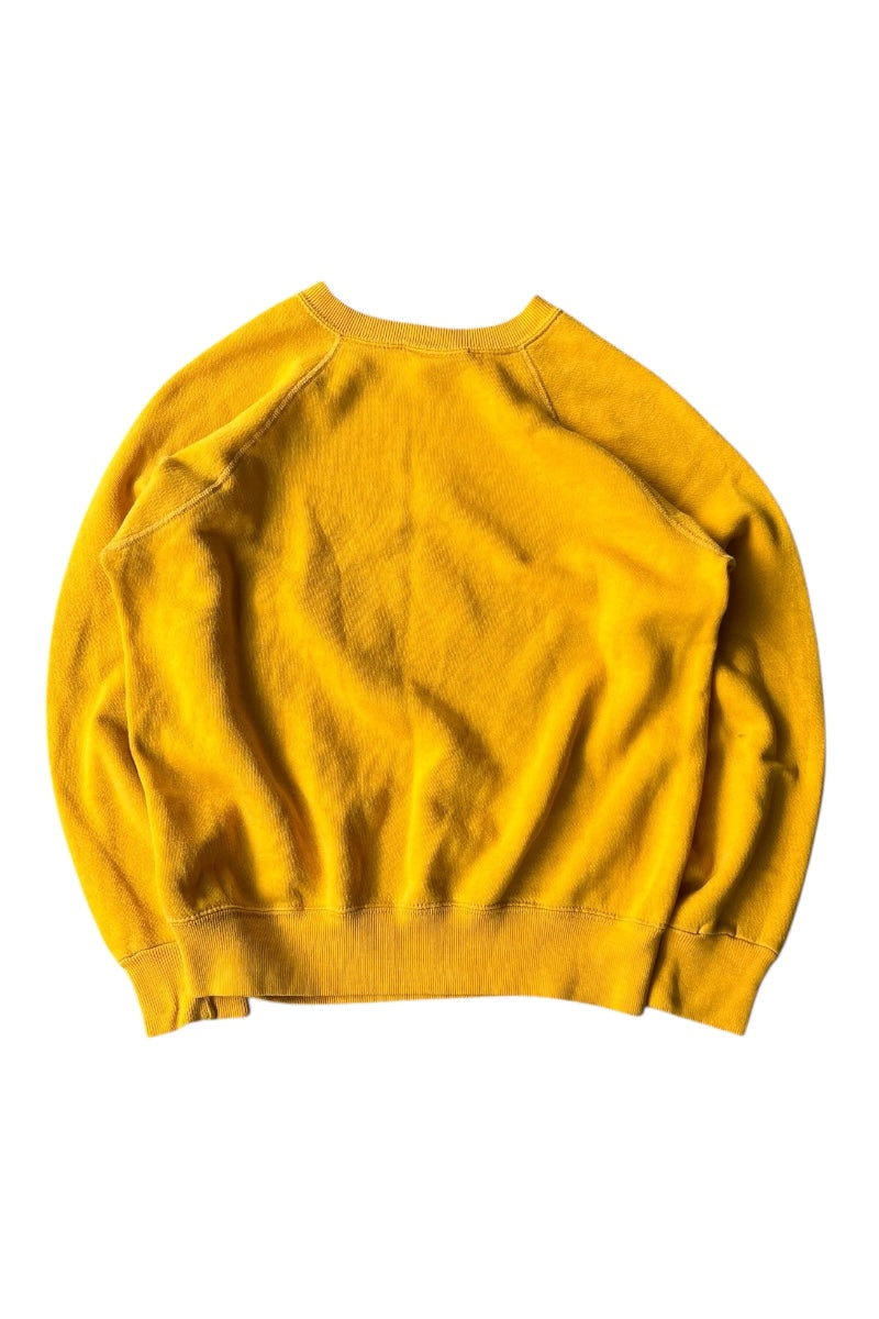 MADE IN USA 80'S PANTHERS SWEATSHIRT / YELLOW [SIZE: M USED]