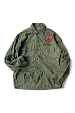 画像をギャラリービューアに読み込む, 60&#39;S UTILITY SHIRT OG107 EMBROIDERY CUSTOM / KHAKI [SIZE: M USED]
