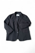 画像をギャラリービューアに読み込む, TAILORED JACKET / BLACK [SIZE: XS USED]
