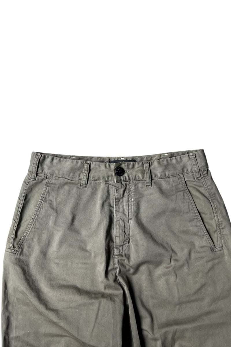 MADE IN ITALY MILITARY PANTS / KHAKI [SIZE: 44 USED]