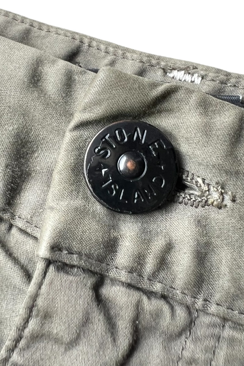MADE IN ITALY MILITARY PANTS / KHAKI [SIZE: 44 USED]