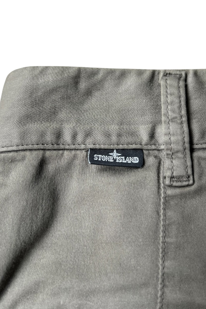 MADE IN ITALY MILITARY PANTS / KHAKI [SIZE: 44 USED]
