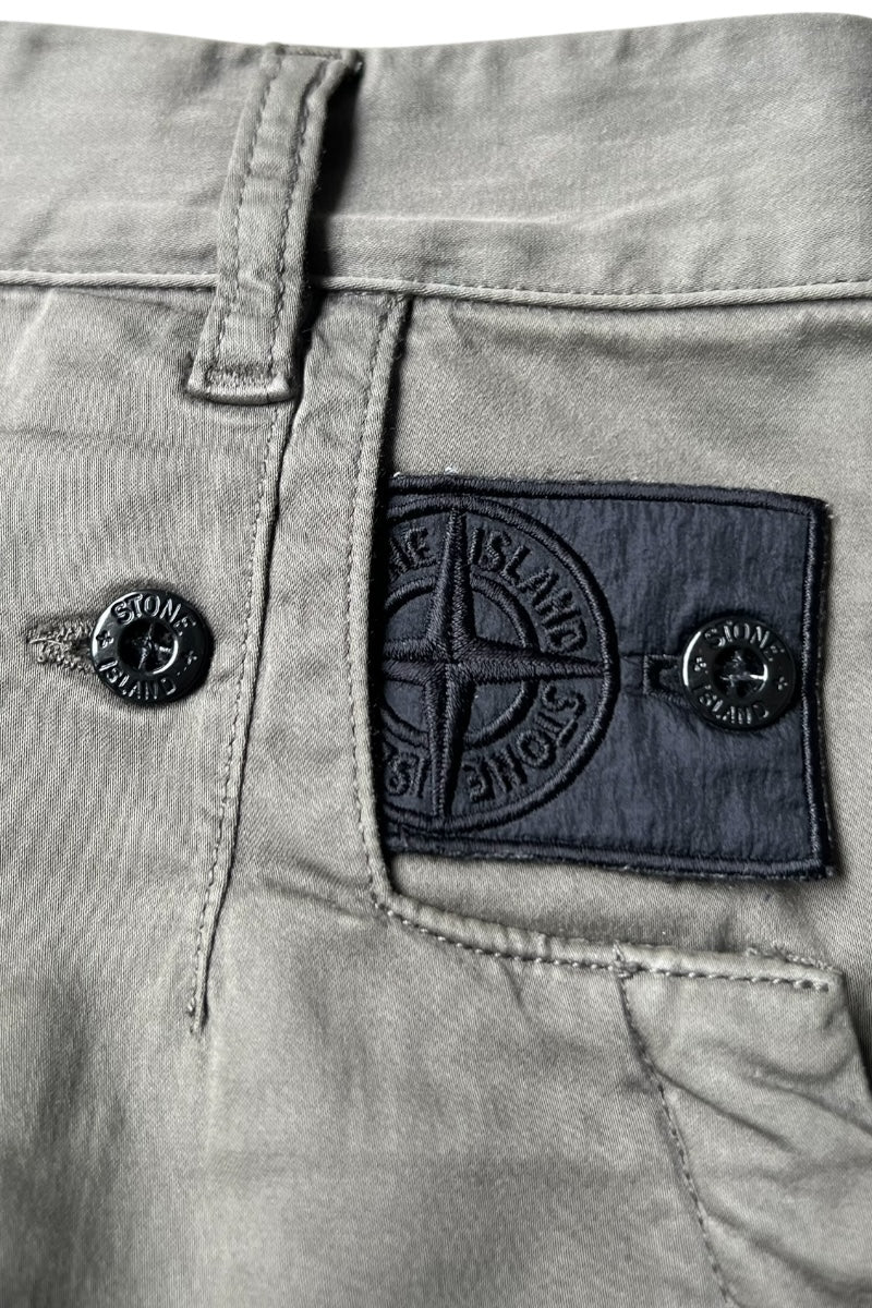 MADE IN ITALY MILITARY PANTS / KHAKI [SIZE: 44 USED]