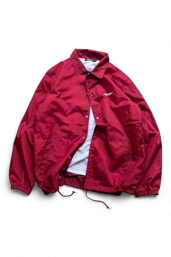 16'S REALMAD CHAOS ERA NYLON COACH JACKET / BURGUNDY [SIZE: L USED]