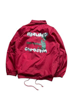 画像をギャラリービューアに読み込む, 16&#39;S REALMAD CHAOS ERA NYLON COACH JACKET / BURGUNDY [SIZE: L USED]
