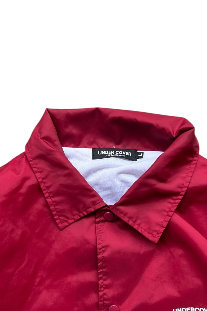 16'S REALMAD CHAOS ERA NYLON COACH JACKET / BURGUNDY [SIZE: L USED]