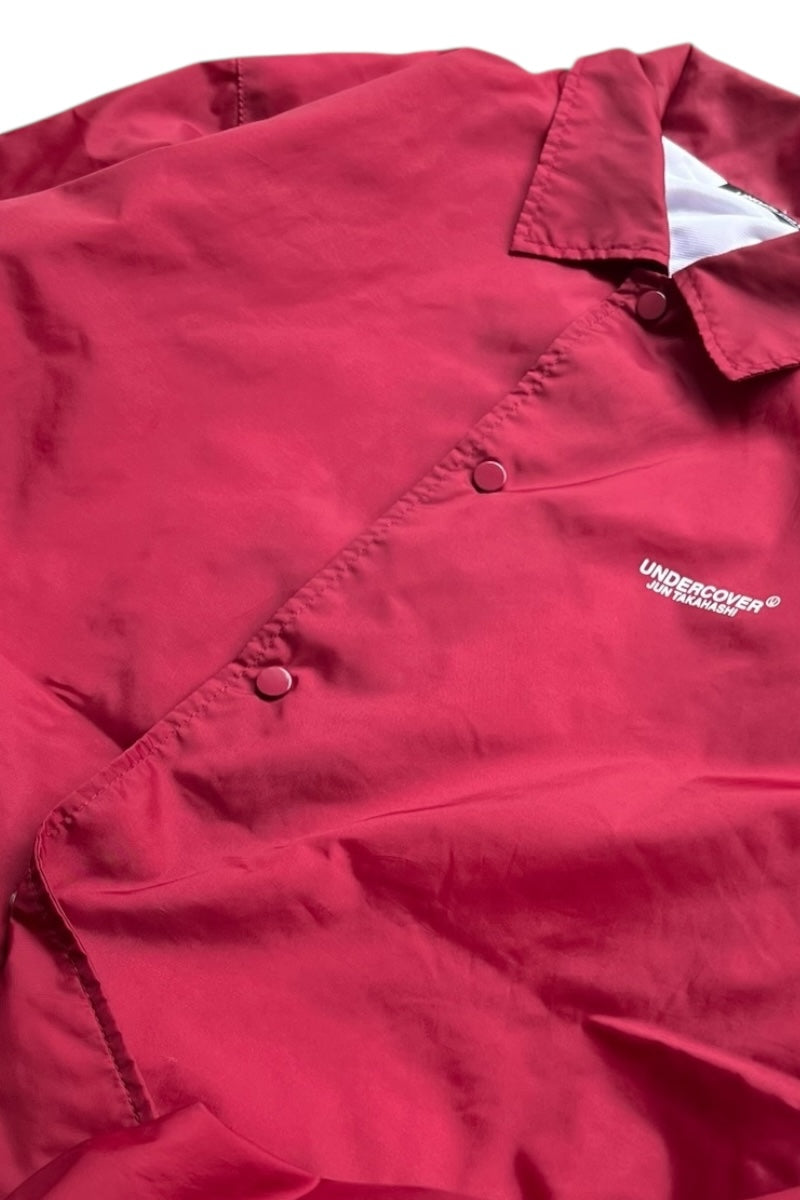16'S REALMAD CHAOS ERA NYLON COACH JACKET / BURGUNDY [SIZE: L USED]