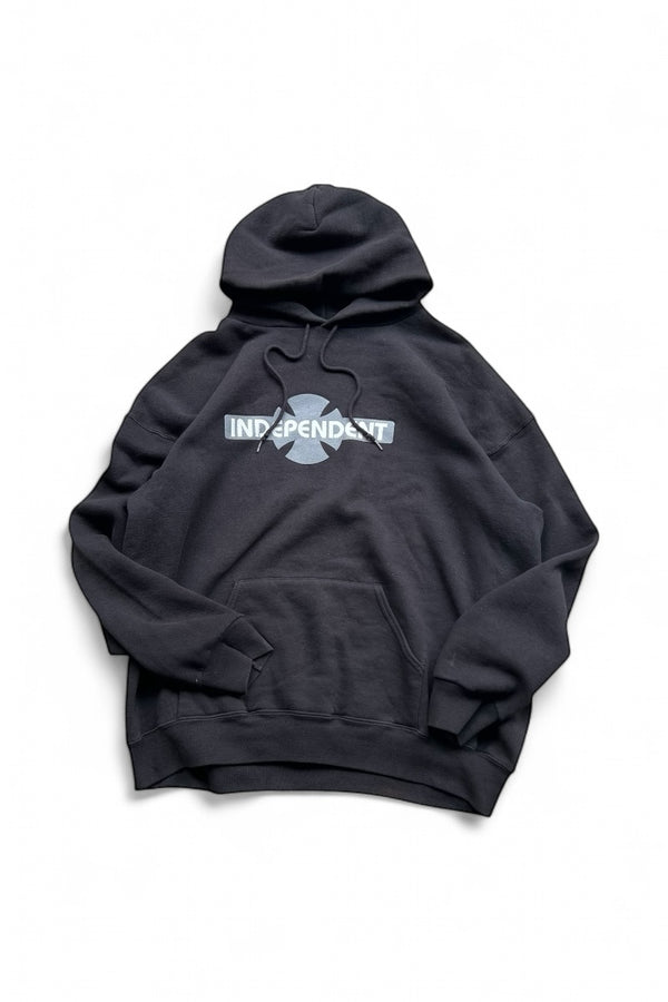 MADE IN USA 90'S INDEPENDENT SKATEBOARDING SWEATSHIRT / BLACK [SIZE: XL USED]