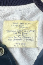 画像をギャラリービューアに読み込む, MADE IN USA 80&#39;S NY YANKEES NYLON JACKET / NAVY [SIZE: M USED]
