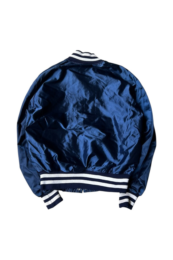 MADE IN USA 80'S NY YANKEES NYLON JACKET / NAVY [SIZE: M USED]