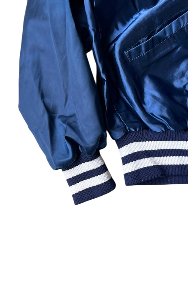 MADE IN USA 80'S NY YANKEES NYLON JACKET / NAVY [SIZE: M USED]