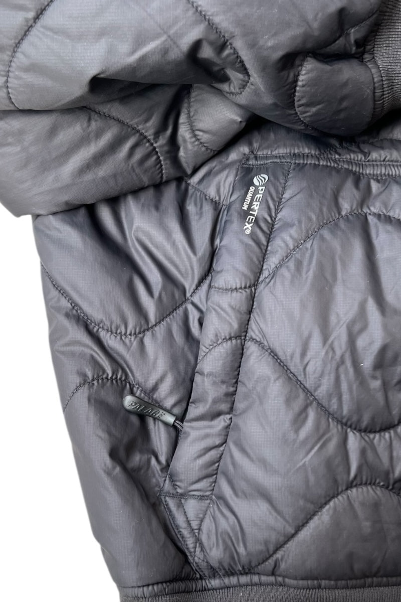 22'S PERTEX-QUANTUM LITE HOODIE PUFF JACKET / BLACK [SIZE: L USED]