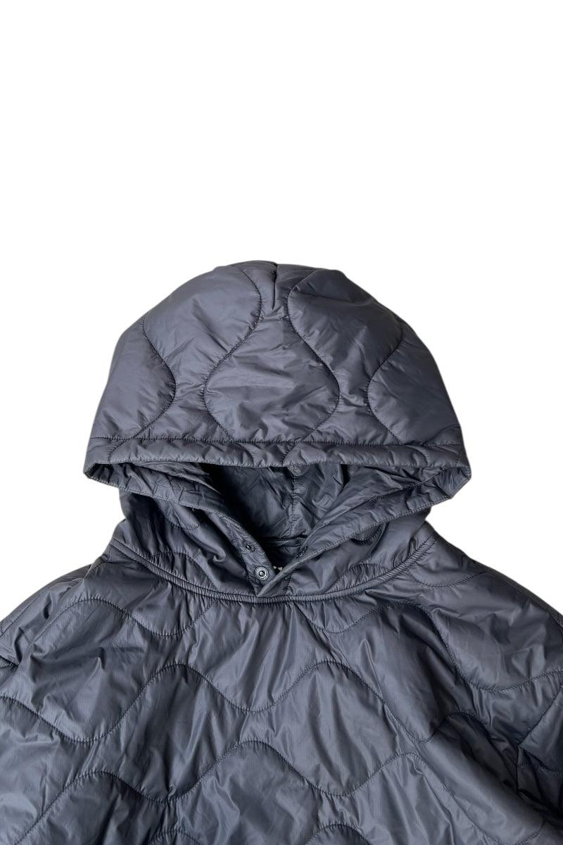 22'S PERTEX-QUANTUM LITE HOODIE PUFF JACKET / BLACK [SIZE: L USED]