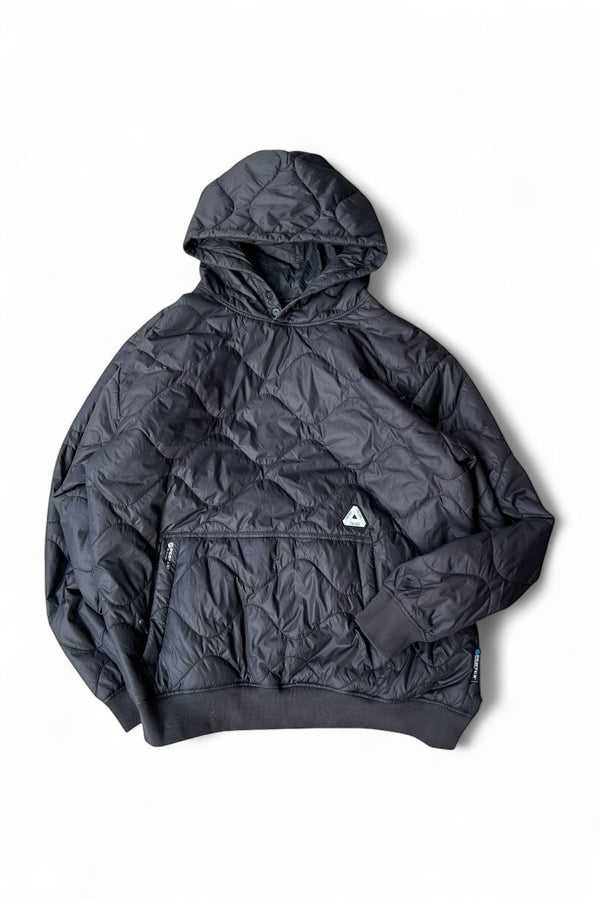 22'S PERTEX-QUANTUM LITE HOODIE PUFF JACKET / BLACK [SIZE: L USED]
