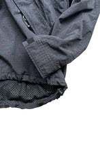 画像をギャラリービューアに読み込む, 90&#39;S PULL-OVER RIP STOP NYLON HOODIE JACKET / BLACK [SIZE: L USED]
