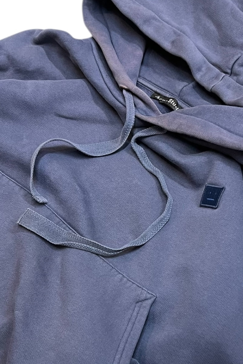 MADE IN PORTUGAL FERRIS FACE SWEAT HOODIE / NAVY [SIZE: L USED]