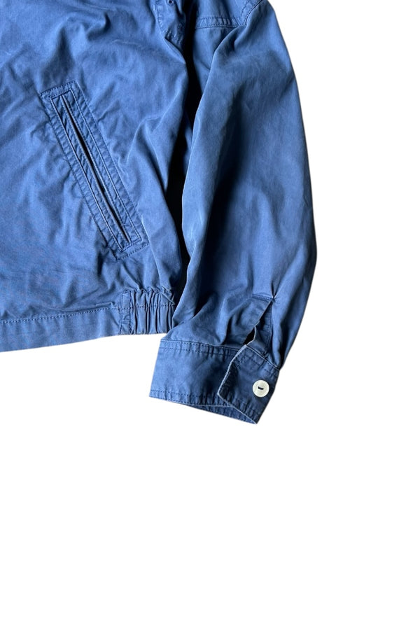 EXCLUSIVE OF DECORATION ZIP UP HOODIE JACKET 90'S REISSUE / LIGHT BLUE [SIZE: L USED]