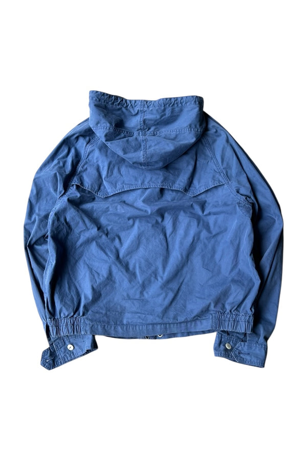 EXCLUSIVE OF DECORATION ZIP UP HOODIE JACKET 90'S REISSUE / LIGHT BLUE [SIZE: L USED]