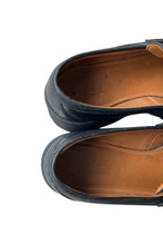 画像をギャラリービューアに読み込む, MADE IN ITALY LEATHER SHOES / BLACK [SIZE: 40 (26cm相当) USED]
