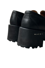 画像をギャラリービューアに読み込む, MADE IN ITALY LEATHER SHOES / BLACK [SIZE: 40 (26cm相当) USED]
