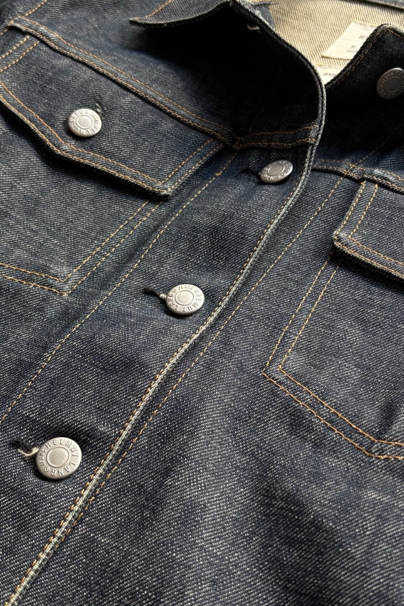 MADE IN ITALY DENIM JACKET THE ORIGINAL HELMUT LANG ERA / INDIGO [SIZE: 40 USED]