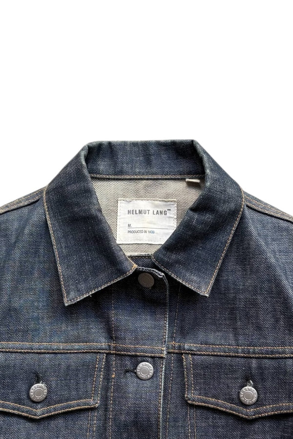 MADE IN ITALY DENIM JACKET THE ORIGINAL HELMUT LANG ERA / INDIGO [SIZE: 40 USED]
