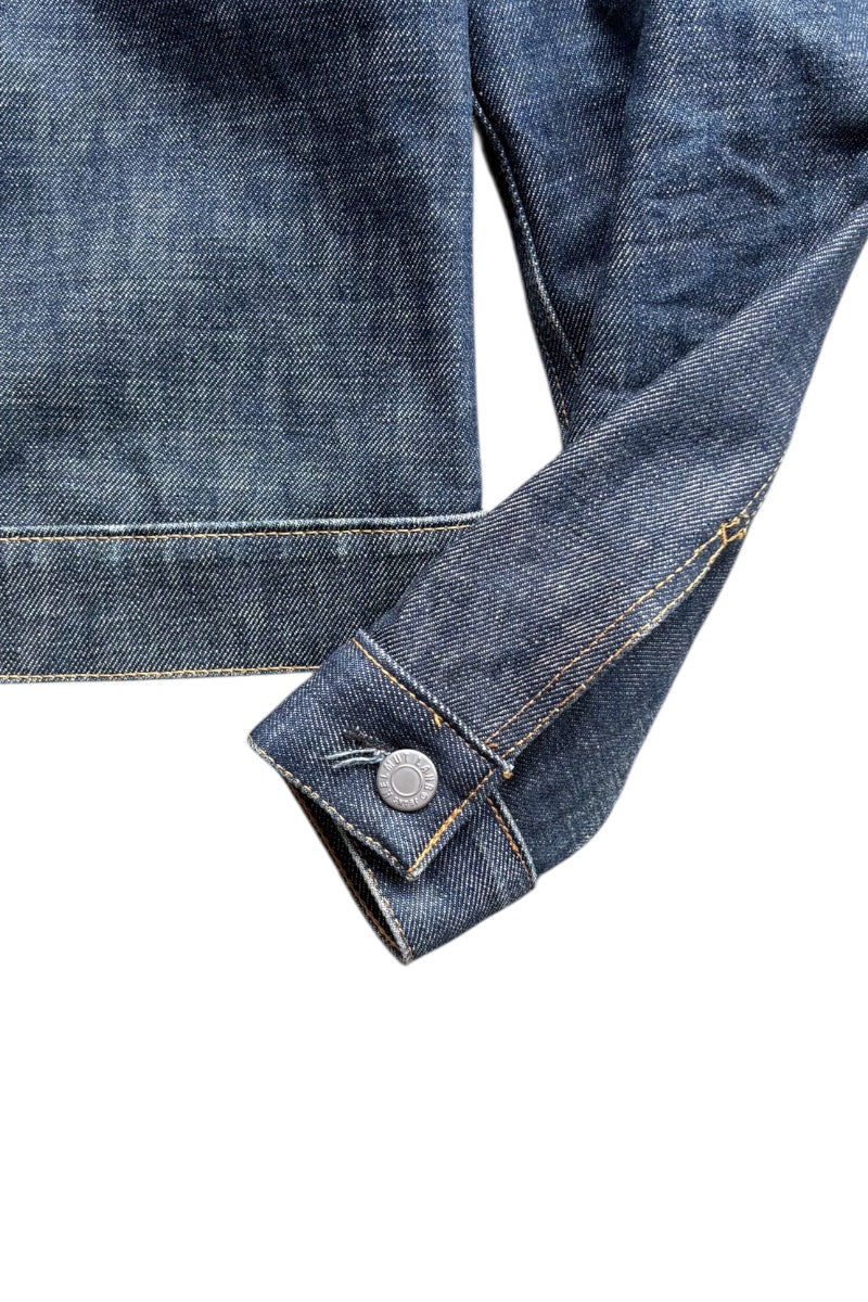 MADE IN ITALY DENIM JACKET THE ORIGINAL HELMUT LANG ERA / INDIGO [SIZE: 40 USED]