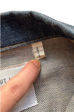 画像をギャラリービューアに読み込む, MADE IN ITALY DENIM JACKET THE ORIGINAL HELMUT LANG ERA / INDIGO [SIZE: 40 USED]
