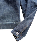 画像をギャラリービューアに読み込む, MADE IN ITALY DENIM JACKET THE ORIGINAL HELMUT LANG ERA / INDIGO [SIZE: 40 USED]
