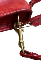 画像をギャラリービューアに読み込む, MADE IN USA 70&#39;S LEATHER BAG / RED [SIZE: ONE SIZE USED]
