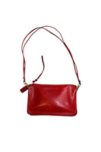 画像をギャラリービューアに読み込む, MADE IN USA 70&#39;S LEATHER BAG / RED [SIZE: ONE SIZE USED]
