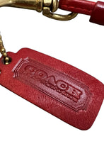 画像をギャラリービューアに読み込む, MADE IN USA 70&#39;S LEATHER BAG / RED [SIZE: ONE SIZE USED]
