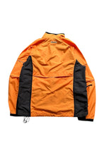 画像をギャラリービューアに読み込む, 90&#39;S CLIMA FIT ZIP UP NYLON JACKET / ORANGE [SIZE: L USED]
