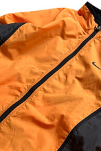 画像をギャラリービューアに読み込む, 90&#39;S CLIMA FIT ZIP UP NYLON JACKET / ORANGE [SIZE: L USED]
