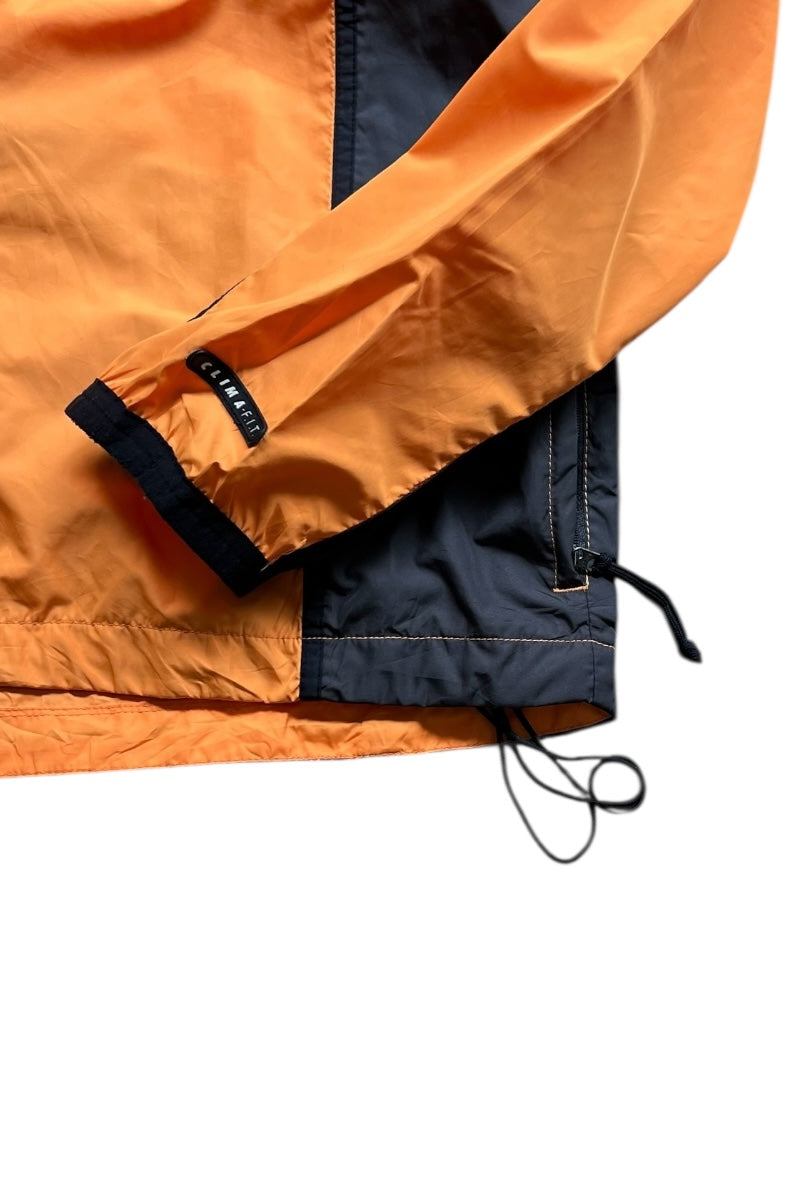 90'S CLIMA FIT ZIP UP NYLON JACKET / ORANGE [SIZE: L USED]