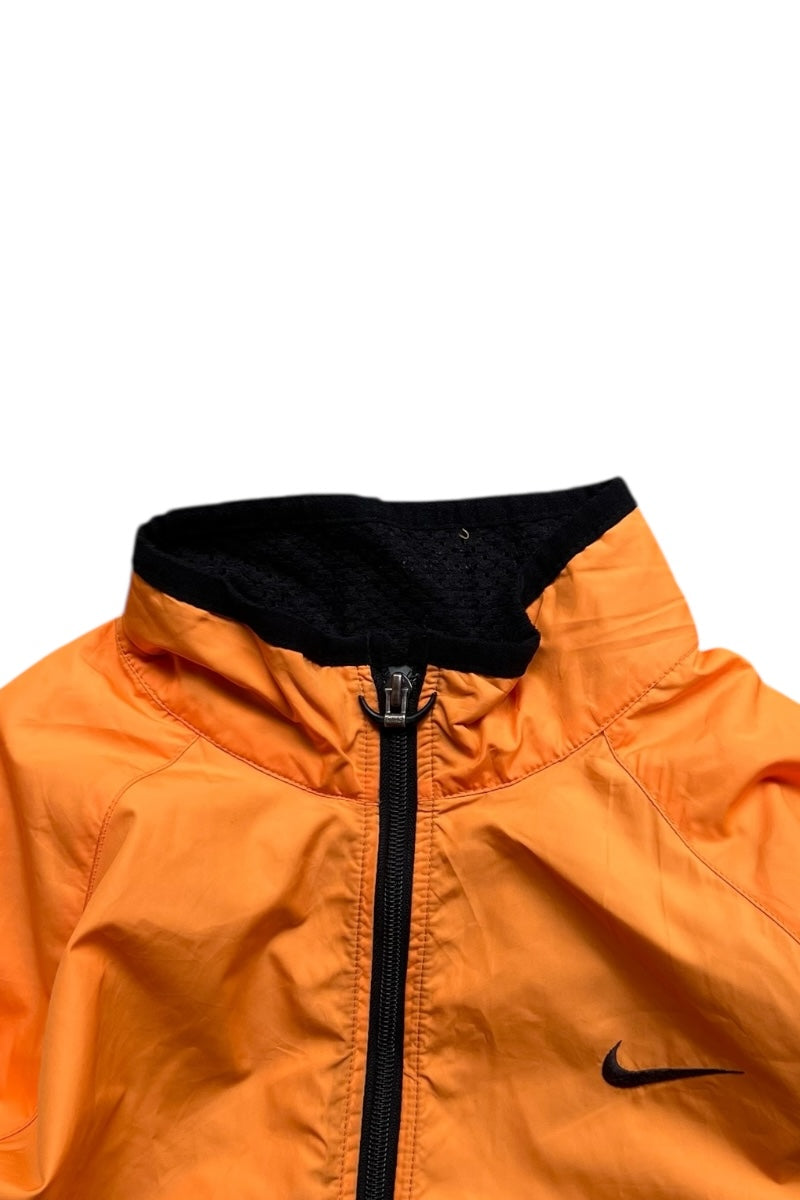 90'S CLIMA FIT ZIP UP NYLON JACKET / ORANGE [SIZE: L USED]