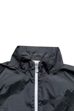 画像をギャラリービューアに読み込む, Y2K EARLY 00&#39;S COLOR BLOCKED ZIP UP NYLON JACKET / BLACK [SIZE: XL USED]

