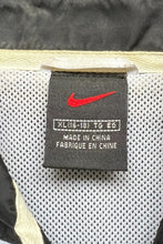 画像をギャラリービューアに読み込む, Y2K EARLY 00&#39;S COLOR BLOCKED ZIP UP NYLON JACKET / BLACK [SIZE: XL USED]
