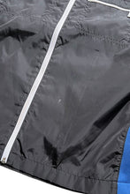 画像をギャラリービューアに読み込む, Y2K EARLY 00&#39;S COLOR BLOCKED ZIP UP NYLON JACKET / BLACK [SIZE: XL USED]
