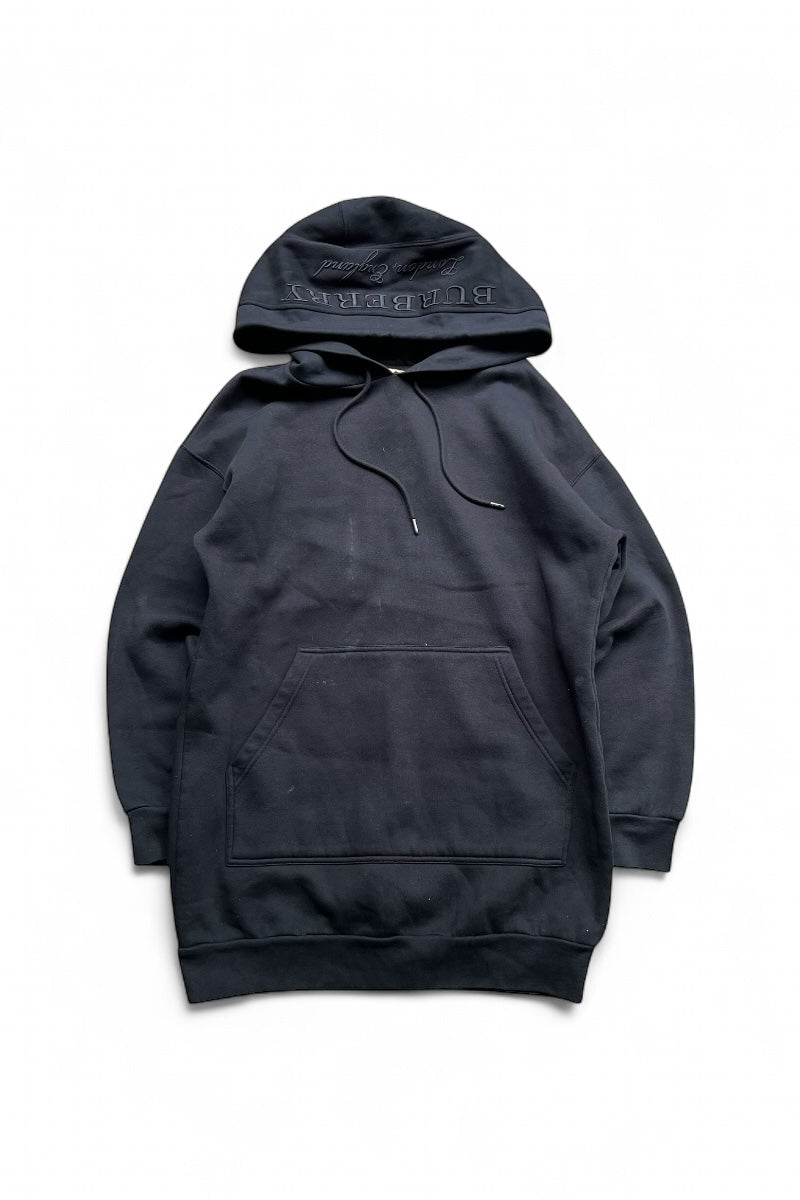 MADE IN PORTUGAL HOODIE SWEATSHIRT / BLACK [SIZE: M USED]