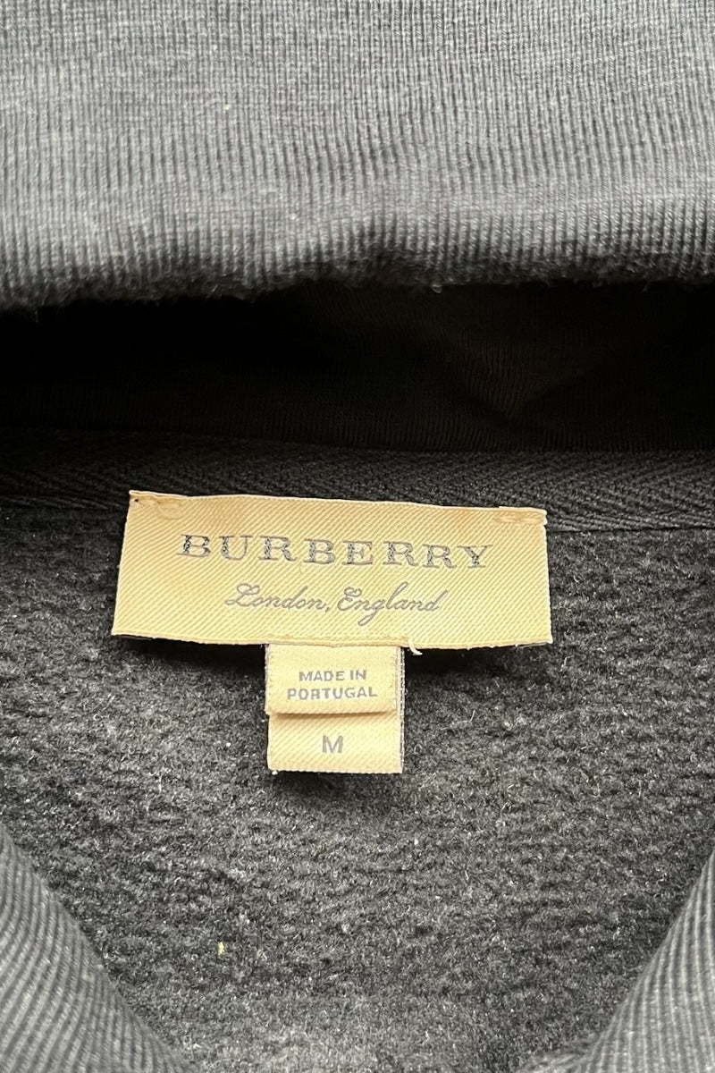 MADE IN PORTUGAL HOODIE SWEATSHIRT / BLACK [SIZE: M USED]