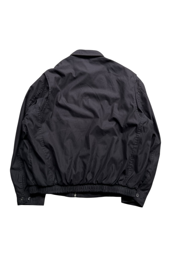 90'S ZIP UP JACKET / BLACK [SIZE: L USED]